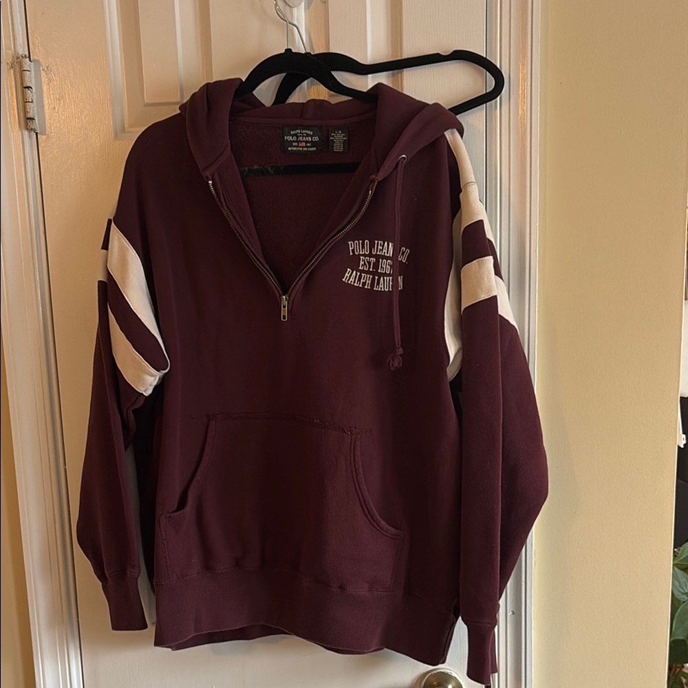 Polo Jeans Maroon Hoodie